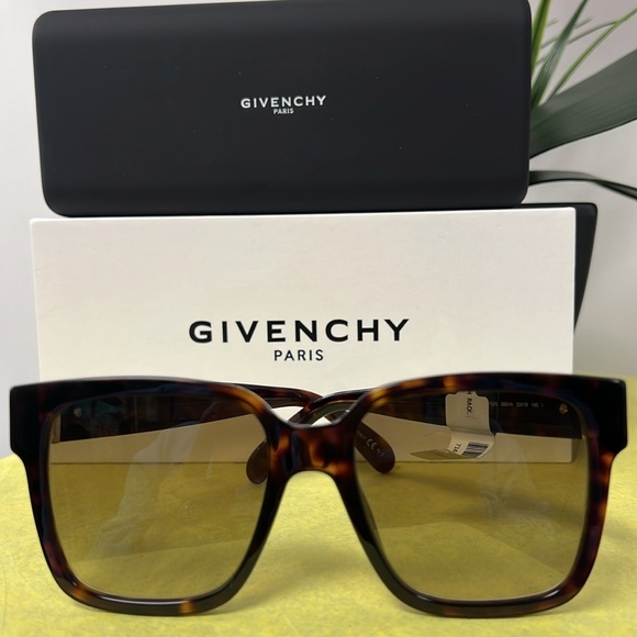 NWT!! Authentic GIVENCHY woman’s HAVANA BROWN GRADIENT sunglasses. - Picture 4 of 5